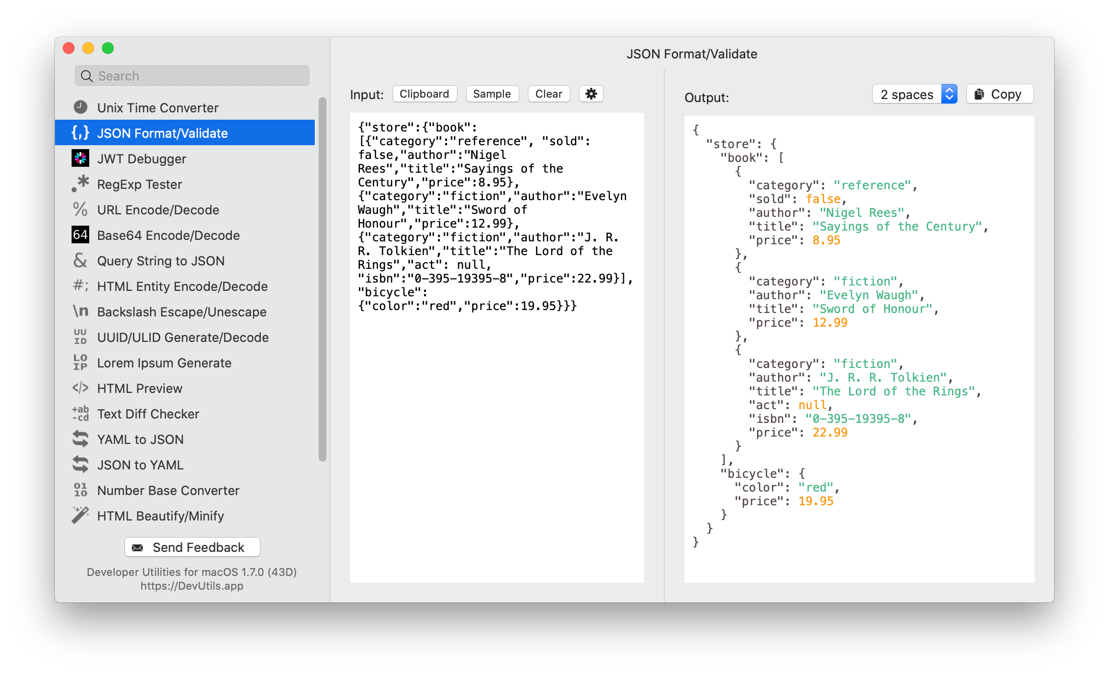 Data application json. Json format. Html или json. Validate json.