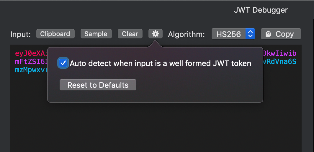 DevUtils.app: JWT Debugger, Signer, Verifier macOS app